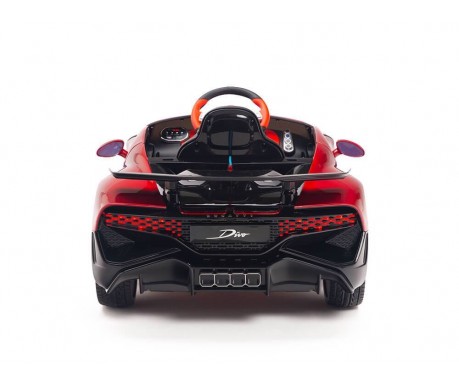 Детский электромобиль Bugatti Divo (красный лак, 12V) - HL338