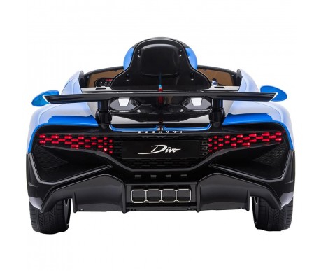 Детский электромобиль Bugatti Divo (синий, 12V) - HL338