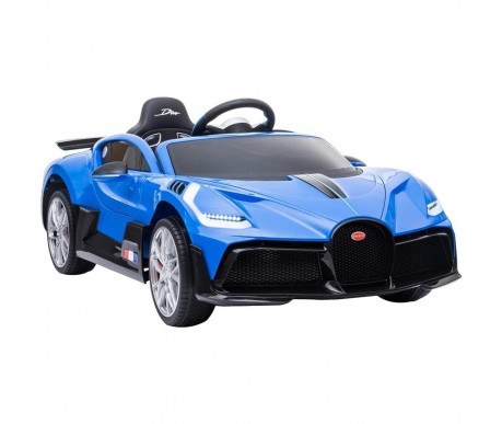 Детский электромобиль Bugatti Divo (синий, 12V) - HL338