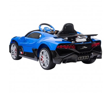 Детский электромобиль Bugatti Divo (синий, 12V) - HL338