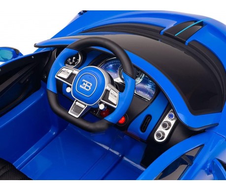 Детский электромобиль Bugatti Divo (синий, 12V) - HL338