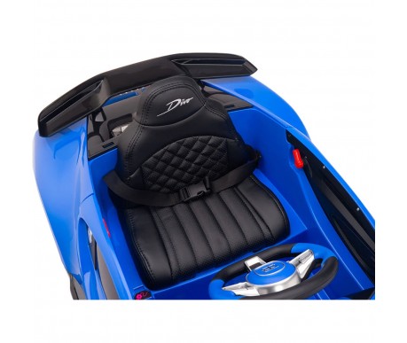 Детский электромобиль Bugatti Divo (синий, 12V) - HL338