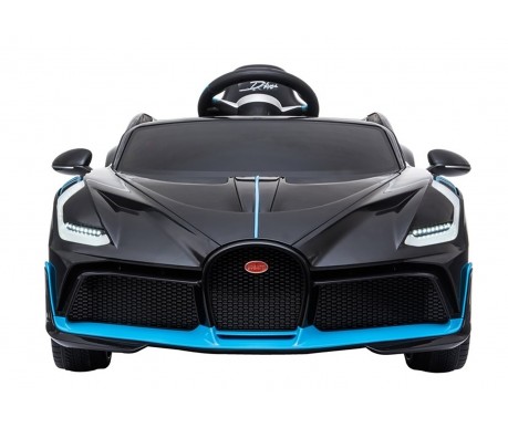 Детский электромобиль Bugatti Divo (черный, 12V) - HL338