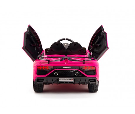 Детский электромобиль Lamborghini SVJ (розовый, 12V) - HL328
