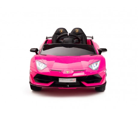 Детский электромобиль Lamborghini SVJ (розовый, 12V) - HL328