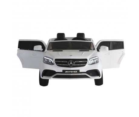 Электромобиль Mercedes Benz GLS63 (белый, 4WD, 12V) - HL228