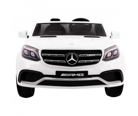 Электромобиль Mercedes Benz GLS63 (белый, 4WD, 12V) - HL228