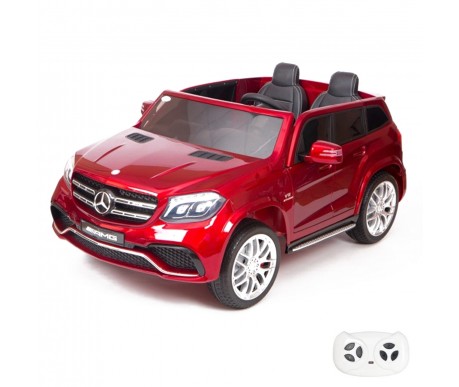 Электромобиль Mercedes Benz GLS63 (красный лак, 4WD, 12V) - HL228