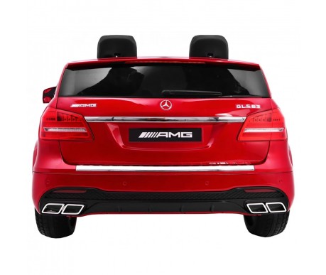 Электромобиль Mercedes Benz GLS63 (красный лак, 4WD, 12V) - HL228