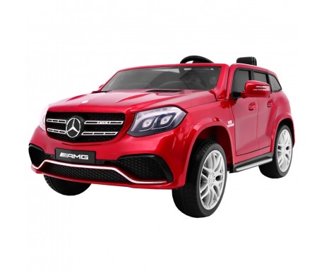 Электромобиль Mercedes Benz GLS63 (красный лак, 4WD, 12V) - HL228