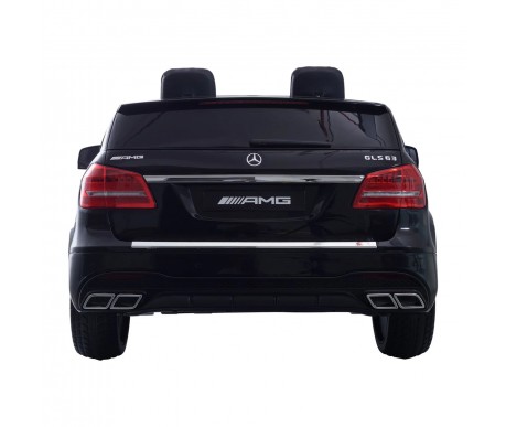 Электромобиль Mercedes Benz GLS63 (черный лак, 4WD, 12V) - HL228