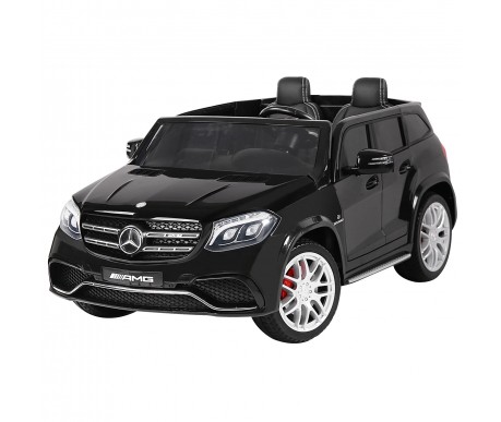 Электромобиль Mercedes Benz GLS63 (черный лак, 4WD, 12V) - HL228