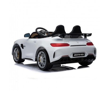 Электромобиль Mercedes-Benz GT R (белый, 4WD, 12V) - HL289-WHITE
