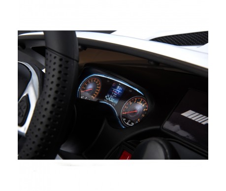 Электромобиль Mercedes-Benz GT R (белый, 4WD, 12V) - HL289-WHITE