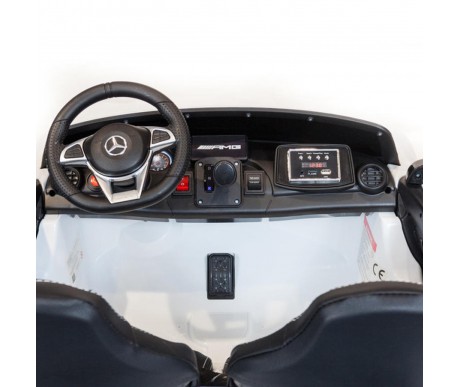 Электромобиль Mercedes-Benz GT R (белый, 4WD, 12V) - HL289-WHITE