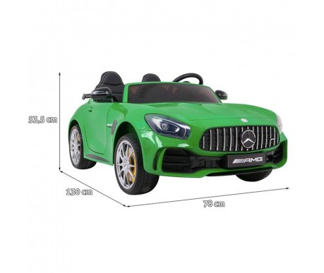 Электромобиль Mercedes-Benz GT R (зеленый, 4WD, 12V) - HL289-GREEN