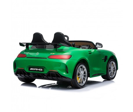 Электромобиль Mercedes-Benz GT R (зеленый, 4WD, 12V) - HL289-GREEN