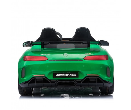 Электромобиль Mercedes-Benz GT R (зеленый, 4WD, 12V) - HL289-GREEN