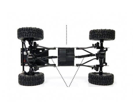 Радиоуправляемый краулер Military Truck Buggy Crawler RTR 4WD масштаб 1:16 2.4G
