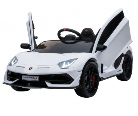 Детский электромобиль Lamborghini SVJ 12V - WHITE - HL328