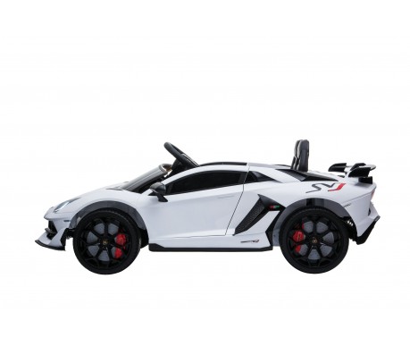Детский электромобиль Lamborghini SVJ 12V - WHITE - HL328
