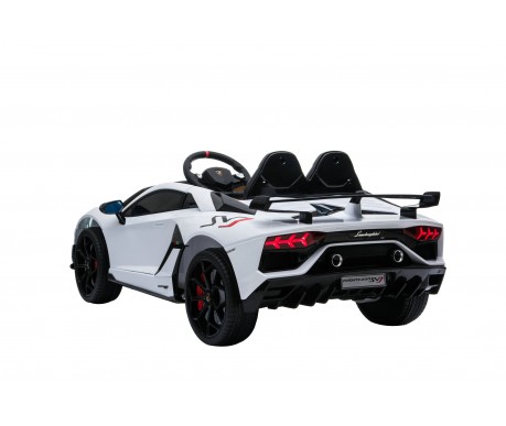 Детский электромобиль Lamborghini SVJ 12V - WHITE - HL328