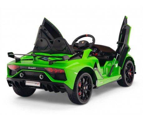 Детский электромобиль Lamborghini SVJ (зеленый, 12V) - HL328