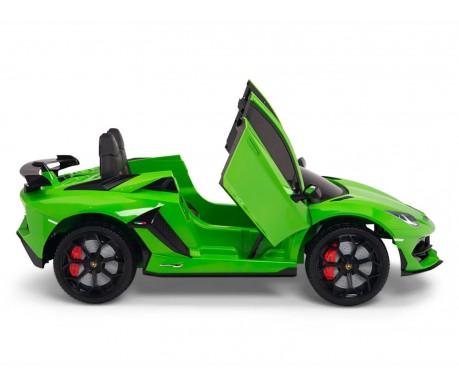 Детский электромобиль Lamborghini SVJ (зеленый, 12V) - HL328
