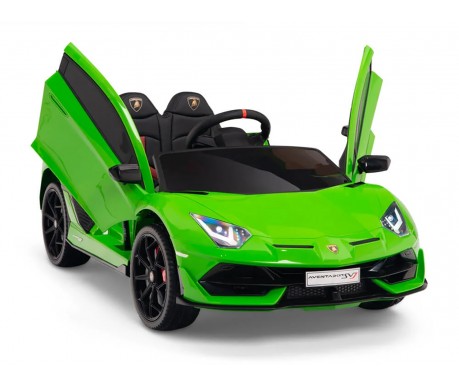 Детский электромобиль Lamborghini SVJ (зеленый, 12V) - HL328