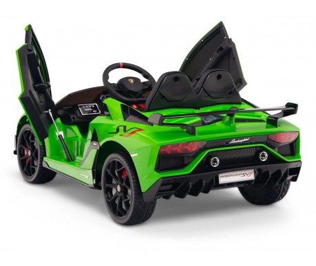Детский электромобиль Lamborghini SVJ (зеленый, 12V) - HL328