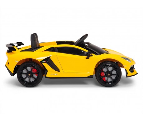 Детский электромобиль Lamborghini SVJ (желтый, 12V) - HL328