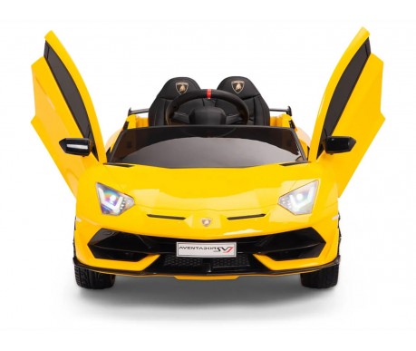 Детский электромобиль Lamborghini SVJ (желтый, 12V) - HL328