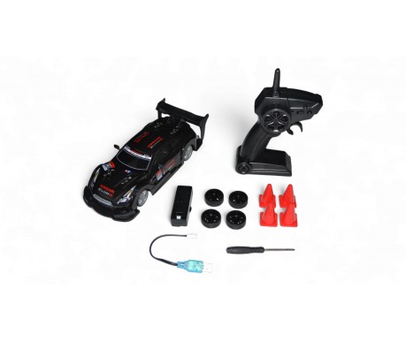 Радиоуправляемый автомобиль для дрифта Nissan GT-R 4WD масштаб 1:20