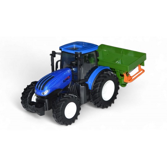 Радиоуправляемый фермерский трактор с сеялкой, 2.4G 6CH масштаб 1:24