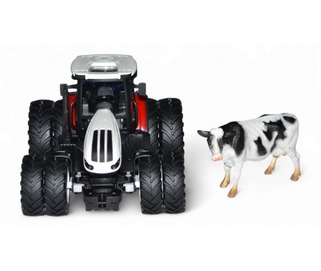 Радиоуправляемый фермерский трактор с прицепом для скота 2.4G