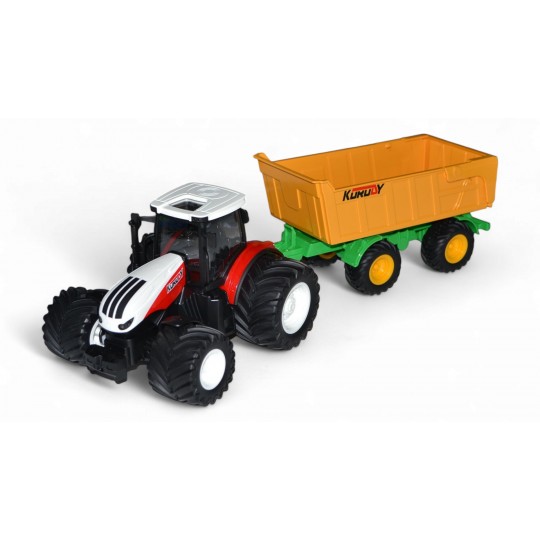 Радиоуправляемый фермерский трактор с прицепом 2.4G