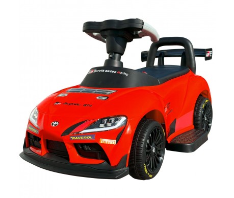Электромобиль каталка Toyota GR SUPRA GT4 (6V, EVA, пульт) - SMT-519-RED
