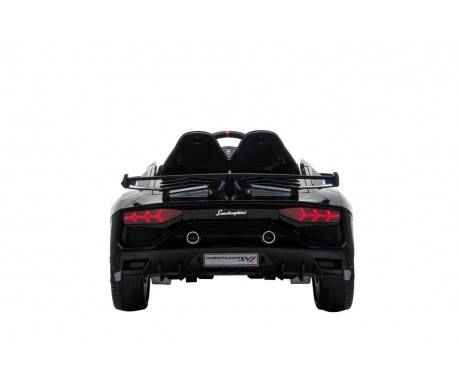 Детский электромобиль Lamborghini SVJ (черный, 12V) - HL328