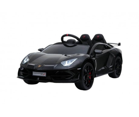 Детский электромобиль Lamborghini SVJ (черный, 12V) - HL328