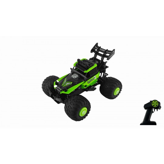 Радиоуправляемая Трагги / машинка на пульте управления CraZon Ghost / Sprint 2WD 1:28 (Сменные Колеса и Корпус)