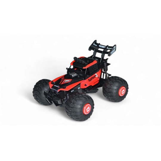 Радиоуправляемая Трагги / машинка на пульте управления CraZon Ghost / Sprint 2WD 1:28 (Сменные Колеса и Корпус)