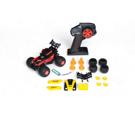 Радиоуправляемая Трагги / машинка на пульте управления CraZon Ghost / Sprint 2WD 1:28 (Сменные Колеса и Корпус)