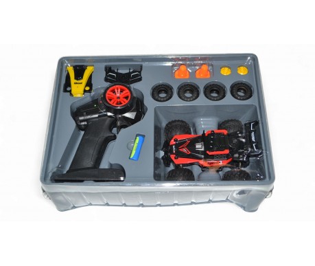 Радиоуправляемая Трагги / машинка на пульте управления CraZon Ghost / Sprint 2WD 1:28 (Сменные Колеса и Корпус)