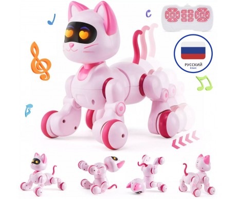 Радиоуправляемая интерактивная кошка Акробат - AW-6602