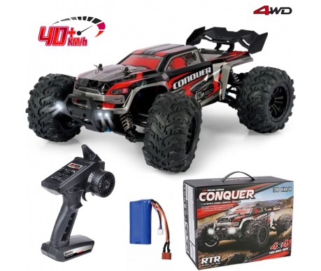 Радиоуправляемый внедорожник Conquer 4WD 1:16 - SCY-16102-RED