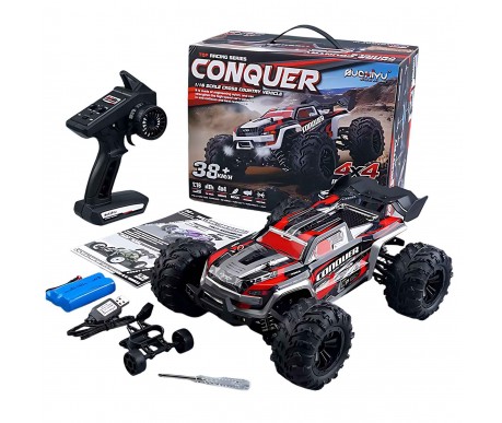 Радиоуправляемый внедорожник Conquer 4WD 1:16 - SCY-16102-RED