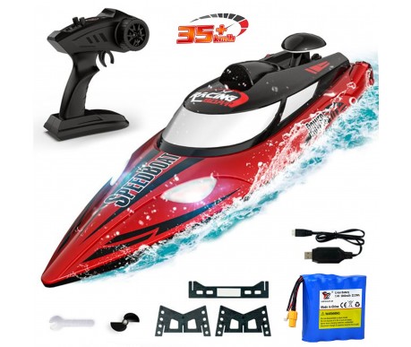 Радиоуправляемый катер (47 см, 35 км/ч, акб 3000 mAh) - HJ810B-A2