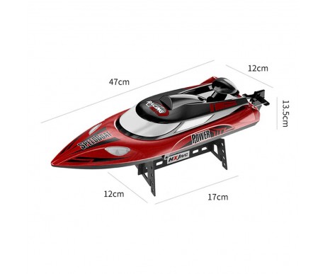 Радиоуправляемый катер (47 см, 35 км/ч, акб 3000 mAh) - HJ810B-A2