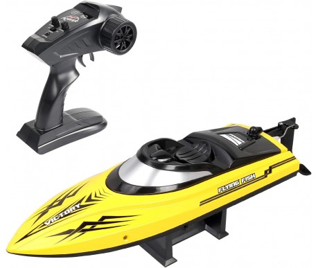 Радиоуправляемый катер DRIFT (30 см, 25 км/ч) - HJ811-YELLOW