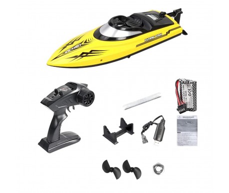 Радиоуправляемый катер DRIFT (30 см, 25 км/ч) - HJ811-YELLOW